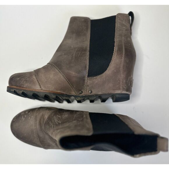 SOREL Women's Kettle Lea Wedge Weather Proof Joan of Arc Bootie Size 8 - Picture 1 of 10